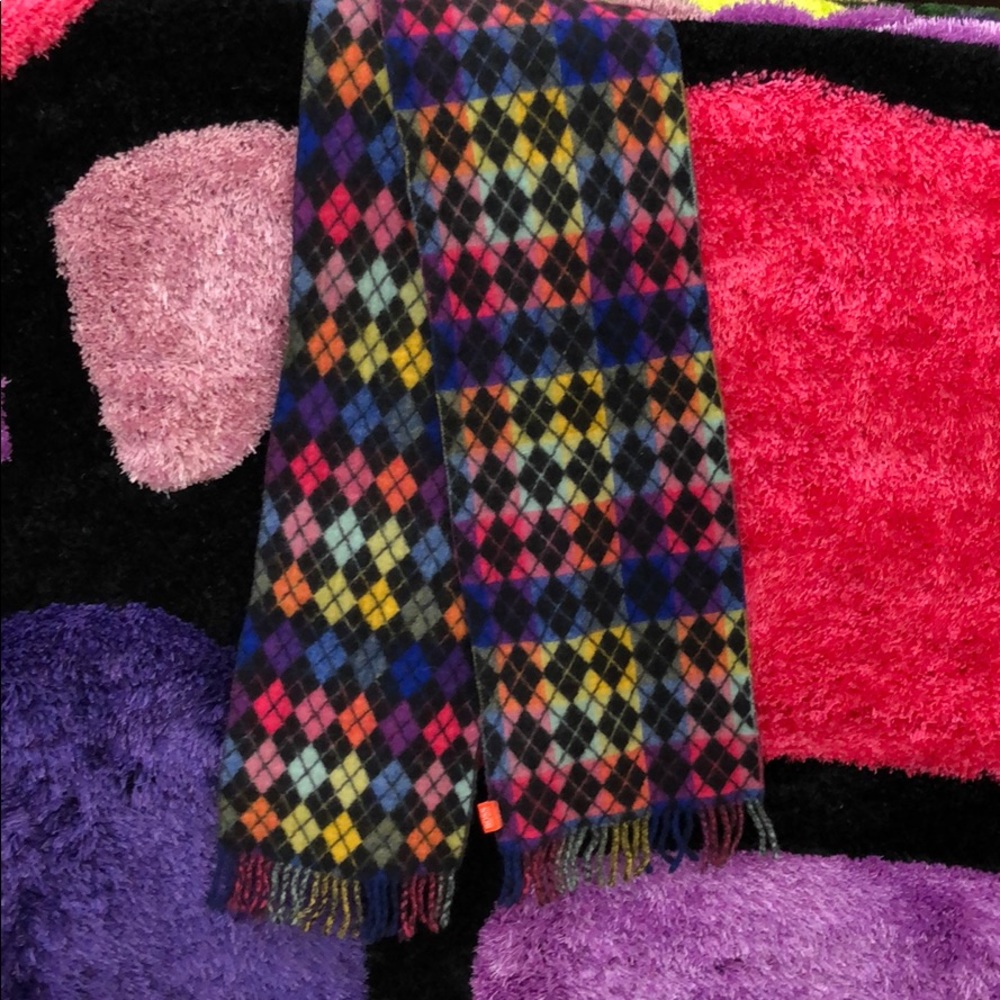 Beautiful  scarf wool material multi color